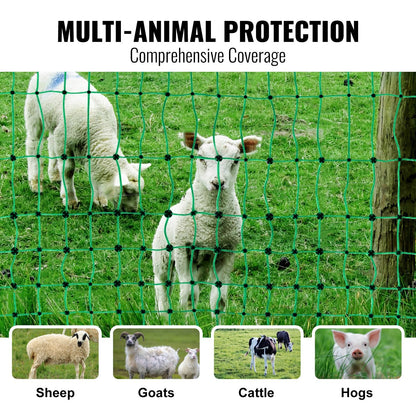 Electric Fence Netting 1.06 x 50m with Posts for Livestock and Farm Use