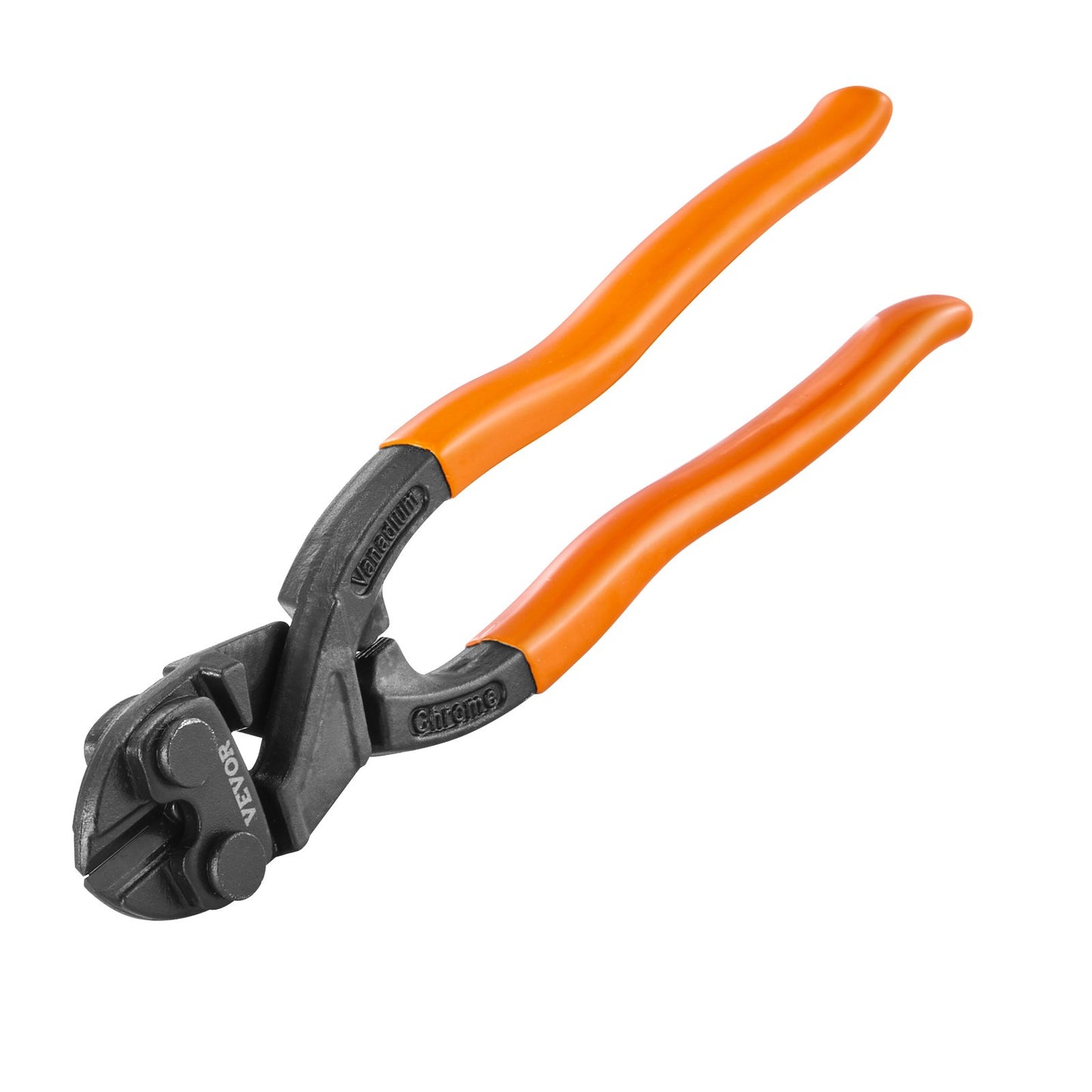 VEVOR Bolt Cutter, 8" Mini Lock Cutter, Streamlined Ergonomic Handle, Chromium Vanadium