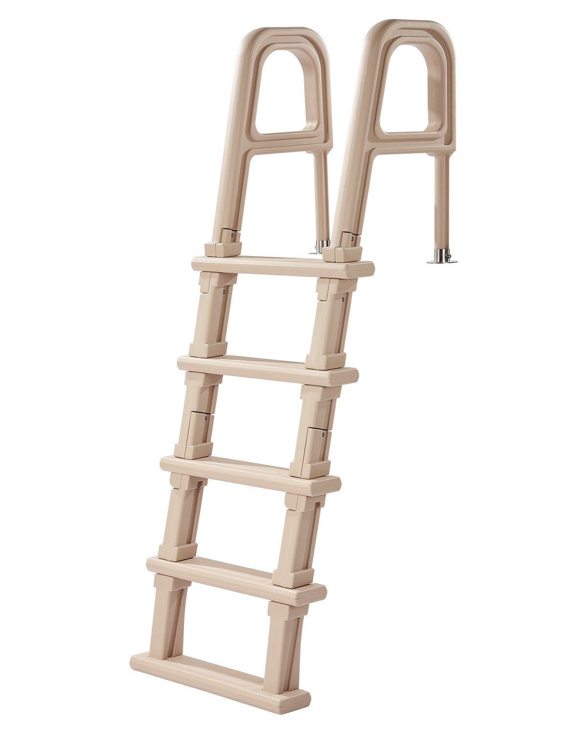 5-Step Pool Ladder with Dual Handrails for 1.2-1.37m Pools, 136kg Capacity