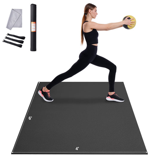 VEVOR Exercise Mat, Non Slip High Density Premium Yoga Mat, Exercise Yoga Mat for
