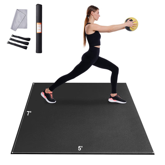 VEVOR Exercise Mat, Non Slip High Density Premium Yoga Mat, Exercise Yoga Mat for