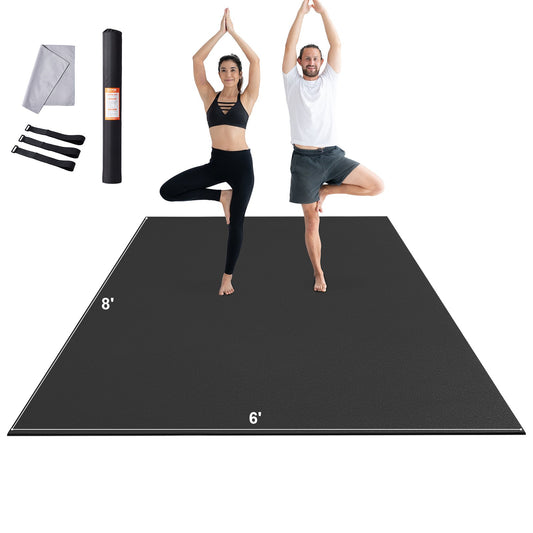 VEVOR Exercise Mat, Non Slip High Density Premium Yoga Mat, Exercise Yoga Mat for