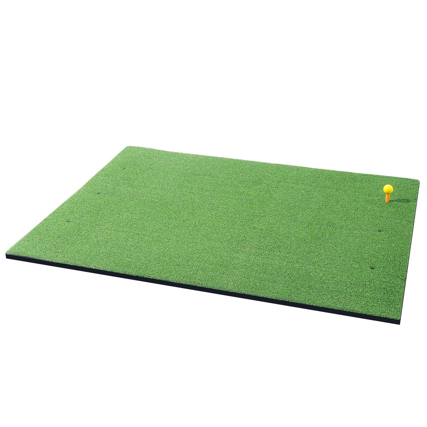 Golf Hitting Mat, 5x4ft Artificial Turf Golf Hitting Mat, Golf Hitting Training Aids with 10 Golf Balls, 9 Golf Tees, Golf Practice Hitting Mat for Backyard Driving Indoor Outdoor Training