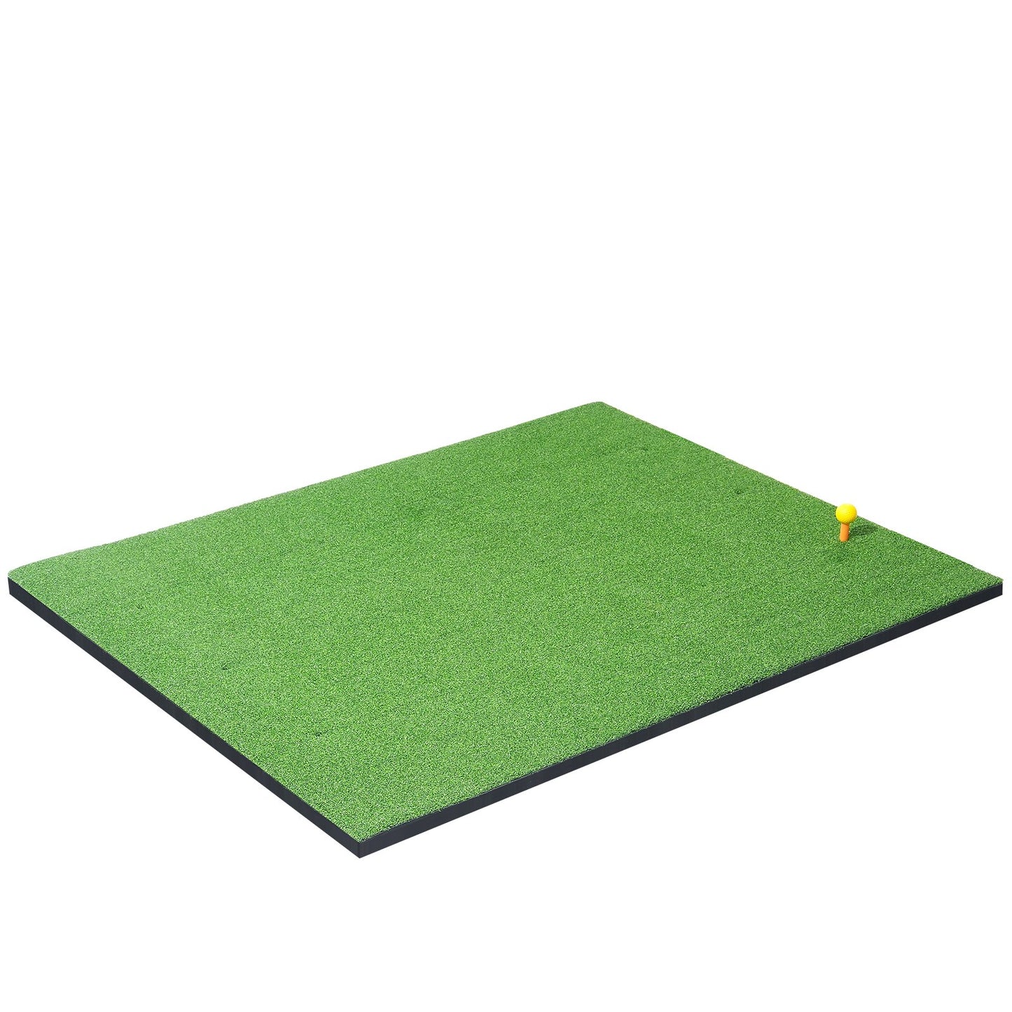 Golf Hitting Mat, 5x4ft Artificial Turf Golf Hitting Mat, Golf Hitting Training Aids with 10 Golf Balls, 9 Golf Tees, Golf Practice Hitting Mat for Backyard Driving Indoor Outdoor Training