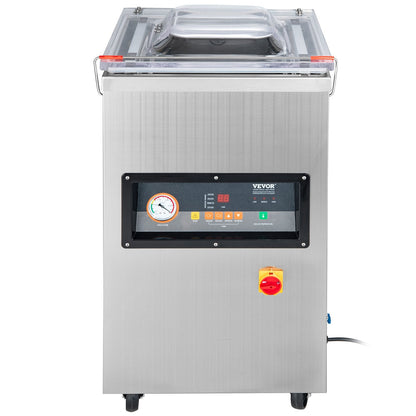 Automatic Deep Chamber Vacuum Sealer, Stainless Steel, 1000W, 21.3 x 19.7 x 36.6 m