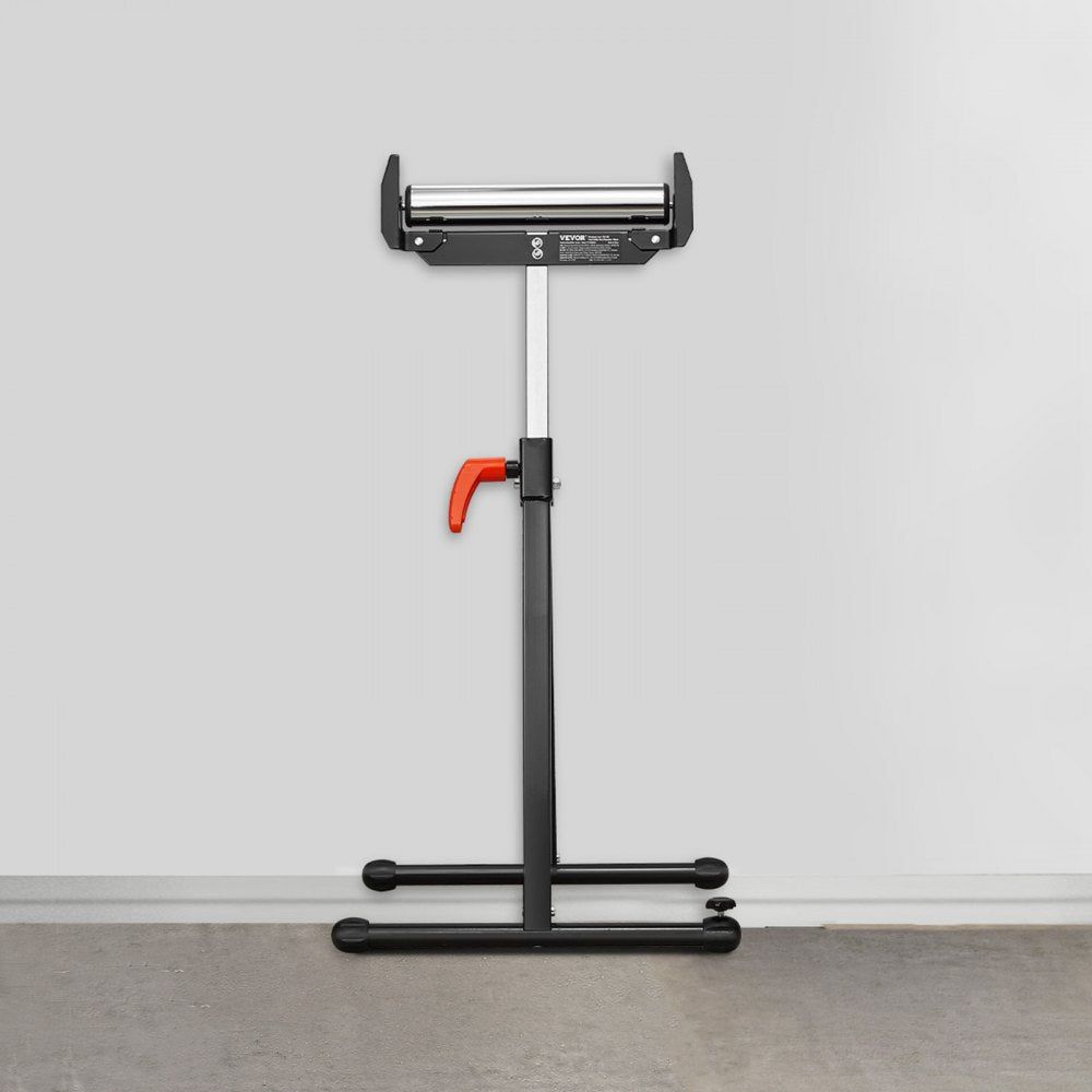 2 PCs Woodworking Roller Stands Max Load 113 kg Adjustable 685.8-1092.2 mm