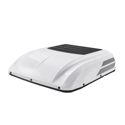 Truck Air Conditioner, 12V 10000 BTU RV Rooftop AC Unit, 350 m³/h Airflow Cab Air Conditioner with Copper Evaporator, Quiet A/C Unit Fast Cooling for Semi Truck Trailer Motorhome Tractor Caravan