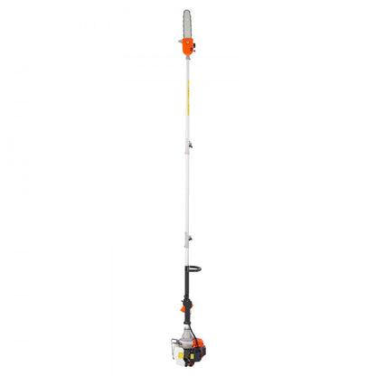Gas Pole Saw Tree Trimmer Rotatable Head 43CC 2-Stroke 25.4 cm Cutting Bar