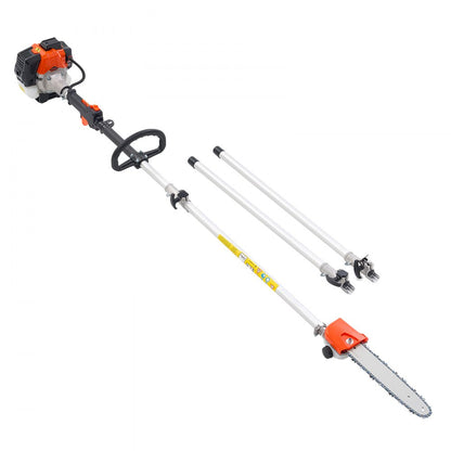 Gas Pole Saw 25CC 2-Stroke Cordless Tree Trimmer 30.5 cm Cutting Bar