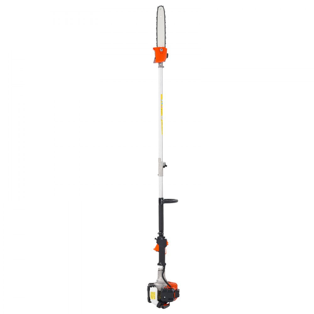 Gas Pole Saw 25CC 2-Stroke Cordless Tree Trimmer 30.5 cm Cutting Bar