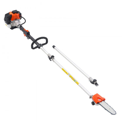 Gas Pole Saw 25CC 2-Stroke Cordless Tree Trimmer 20.3 cm Cutting Bar