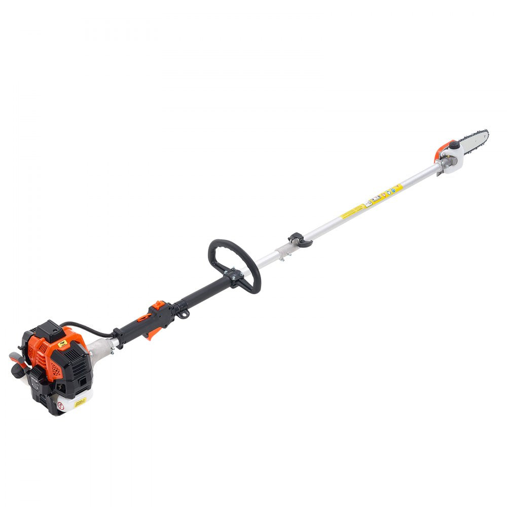 Gas Pole Saw 25CC 2-Stroke Cordless Tree Trimmer 20.3 cm Cutting Bar