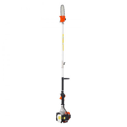 Gas Pole Saw 33CC 2-Stroke Cordless Tree Trimmer 20.3 cm Cutting Bar