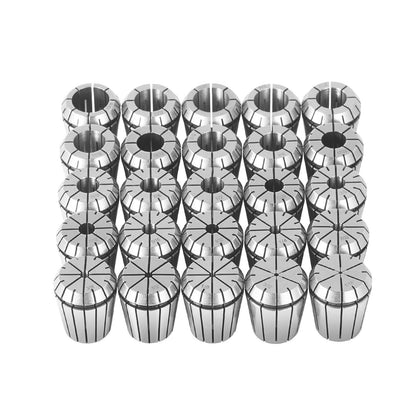 25-Piece ER32 Collet Set: 1.5mm-20.6mm Range for CNC & Milling Machines
