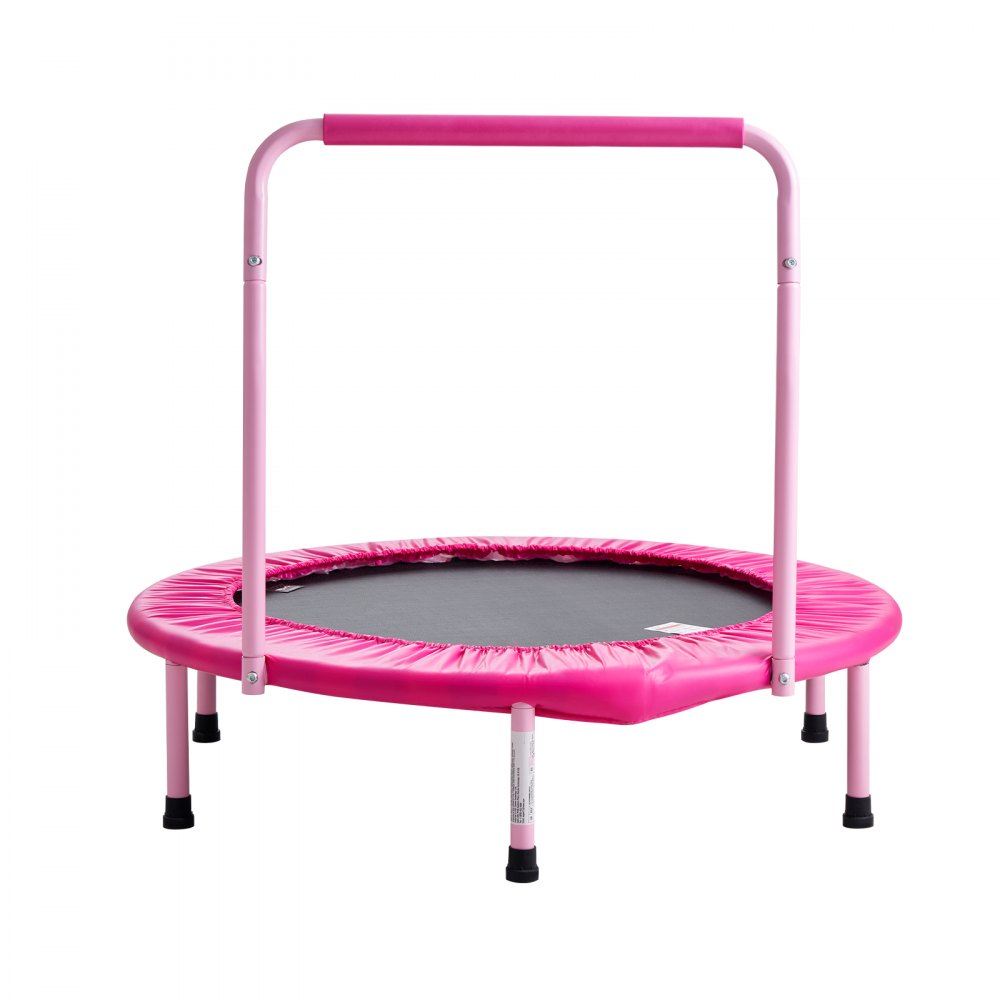 VEVOR 36" Trampoline for Kids Foldable Mini Toddler Trampoline Indoor Outdoor