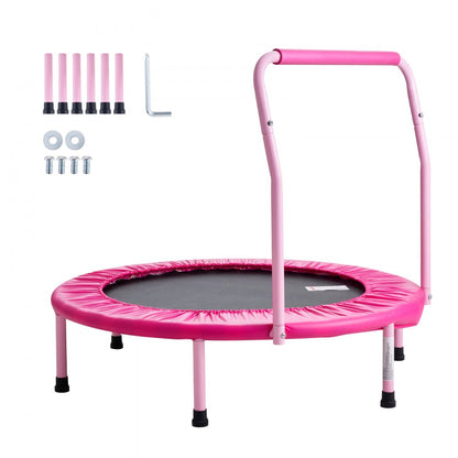 VEVOR 36" Trampoline for Kids Foldable Mini Toddler Trampoline Indoor Outdoor