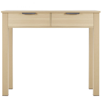 VEVOR Small Desk with Drawer Kids Desk for Bedroom Simple Study Table Light Wood
