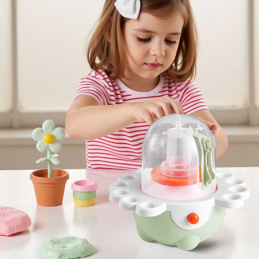 Mini Pottery Wheel Electric Clay Wheel for Kids 50 mm and 80 mm Turntables