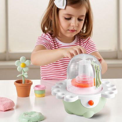 Mini Pottery Wheel Electric Clay Wheel for Kids 50 mm and 80 mm Turntables