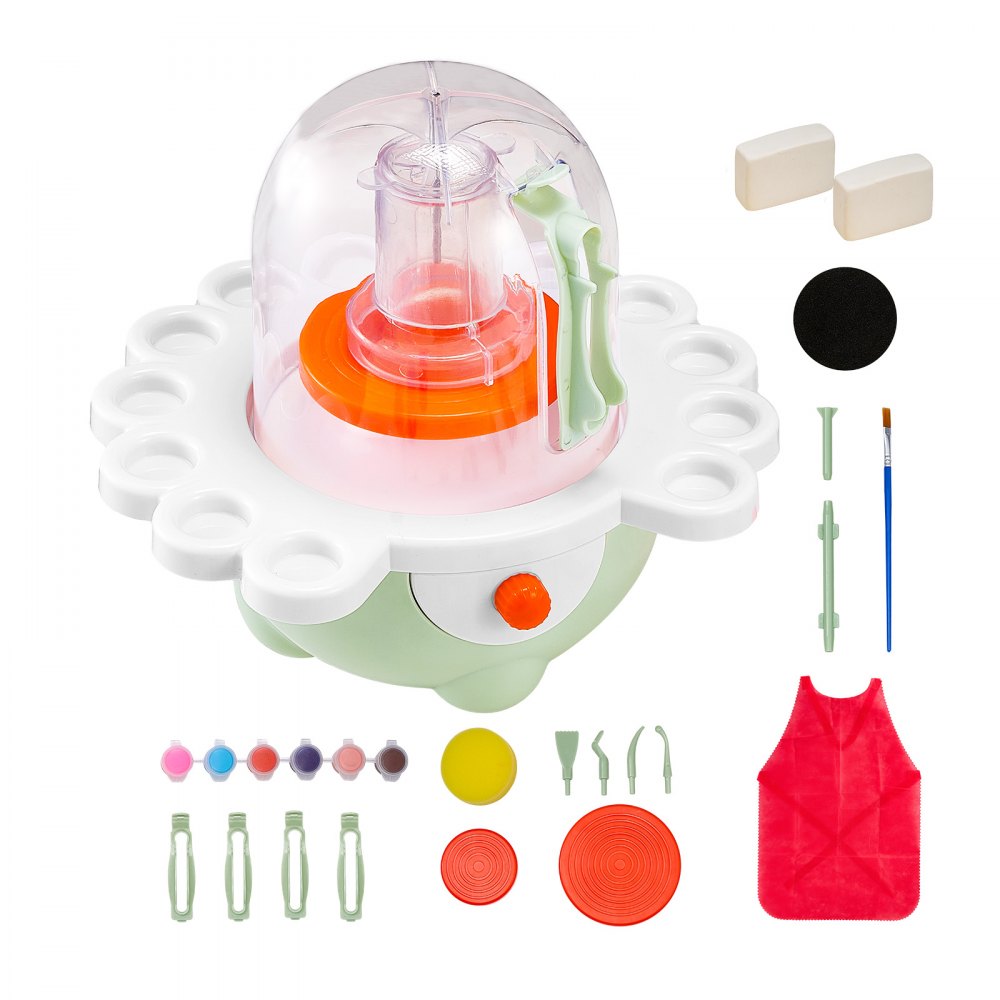 Mini Pottery Wheel Electric Clay Wheel for Kids 50 mm and 80 mm Turntables