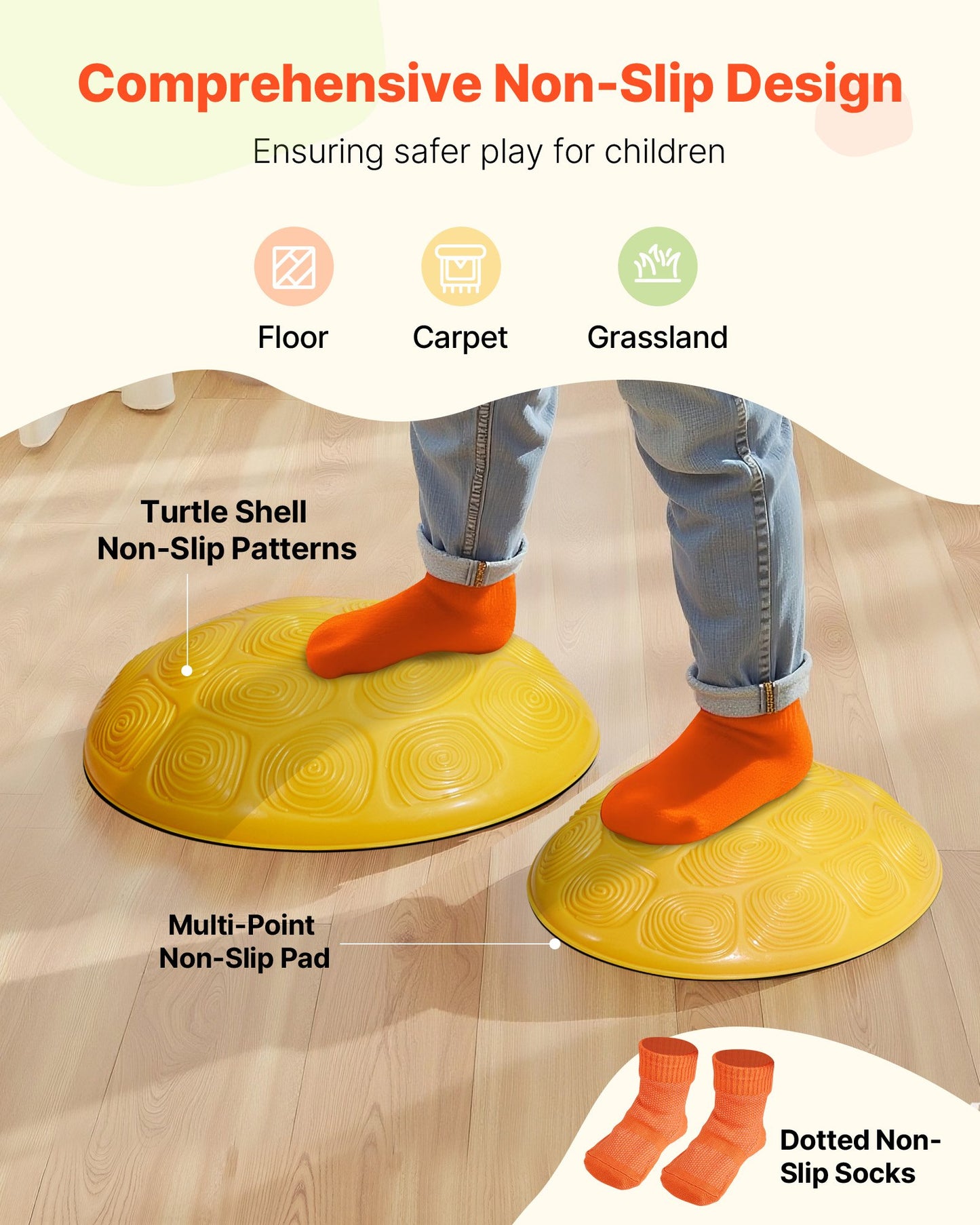 Turtle Balance Stepping Stones, 6 PCS, Up to 100 kg Kids Turtle Jumping Stones Steps Stones, Toddler Obstacle Course Coordination Game Toys Indoor or Outdoor Play for Children Aged 3 4 5 6 7 8+