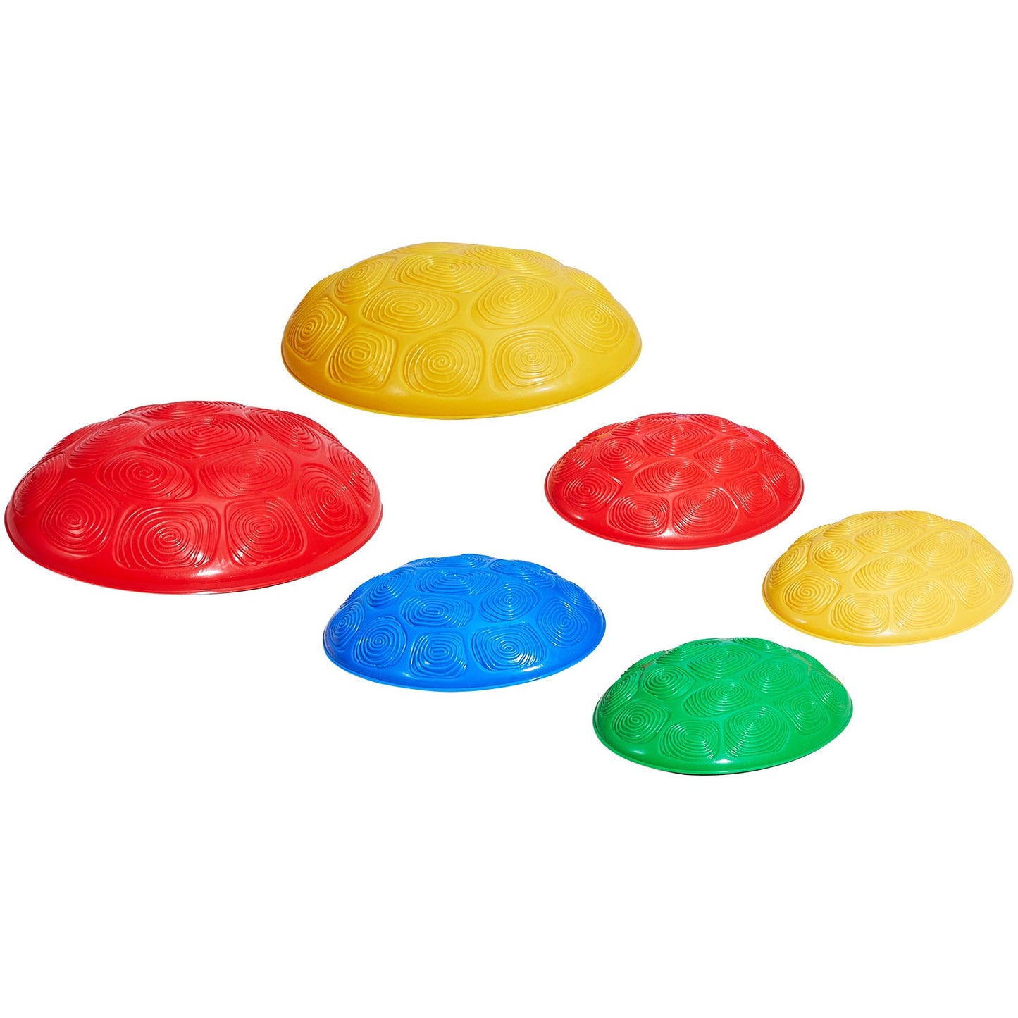 Turtle Balance Stepping Stones, 6 PCS, Up to 100 kg Kids Turtle Jumping Stones Steps Stones, Toddler Obstacle Course Coordination Game Toys Indoor or Outdoor Play for Children Aged 3 4 5 6 7 8+