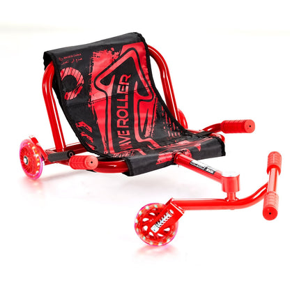 Zig-Zag Motion Drift Cart for Kids 10+ with LED Wheels, Adjustable Length