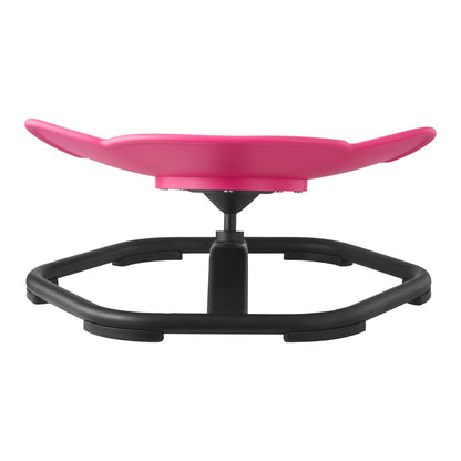 Kids Swivel Chair, 220 lbs Capacity, Elephant Shape Sensory Spinning Chair, Autistic Kids Sensory Toy Seat with Non-Slip Metal Base, Toddler Sit & Spin Seat for Coordination Balance Focus, Red