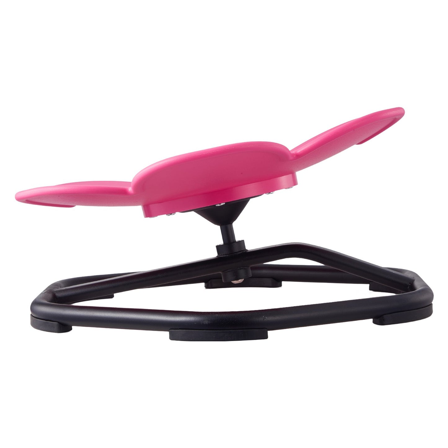 Kids Swivel Chair, 220 lbs Capacity, Flower Shape Sensory Spinning Chair, Autistic Kids Sensory Toy Seat with Non-Slip Metal Base, Toddler Sit & Spin Seat for Coordination Balance Focus, Rose