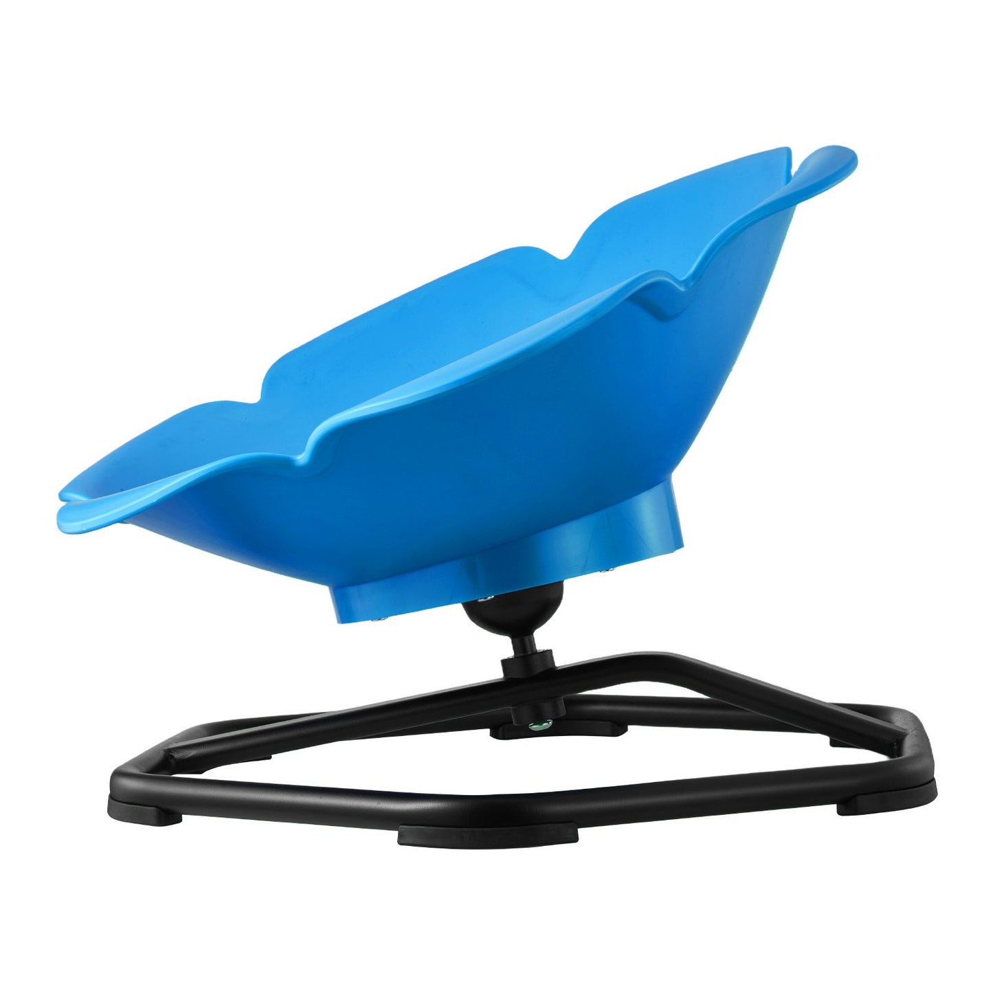 Kids Swivel Chair, 220 lbs Capacity, Cylinder Shape Sensory Spinning Chair, Autistic Kids Sensory Toy Seat with Non-Slip Metal Base, Toddler Sit & Spin Seat for Coordination Balance Focus, Blue