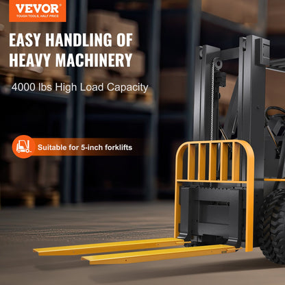 VEVOR Pallet Fork Extensions 60 Inch Length 6 Inch Width Forklift Extensions for