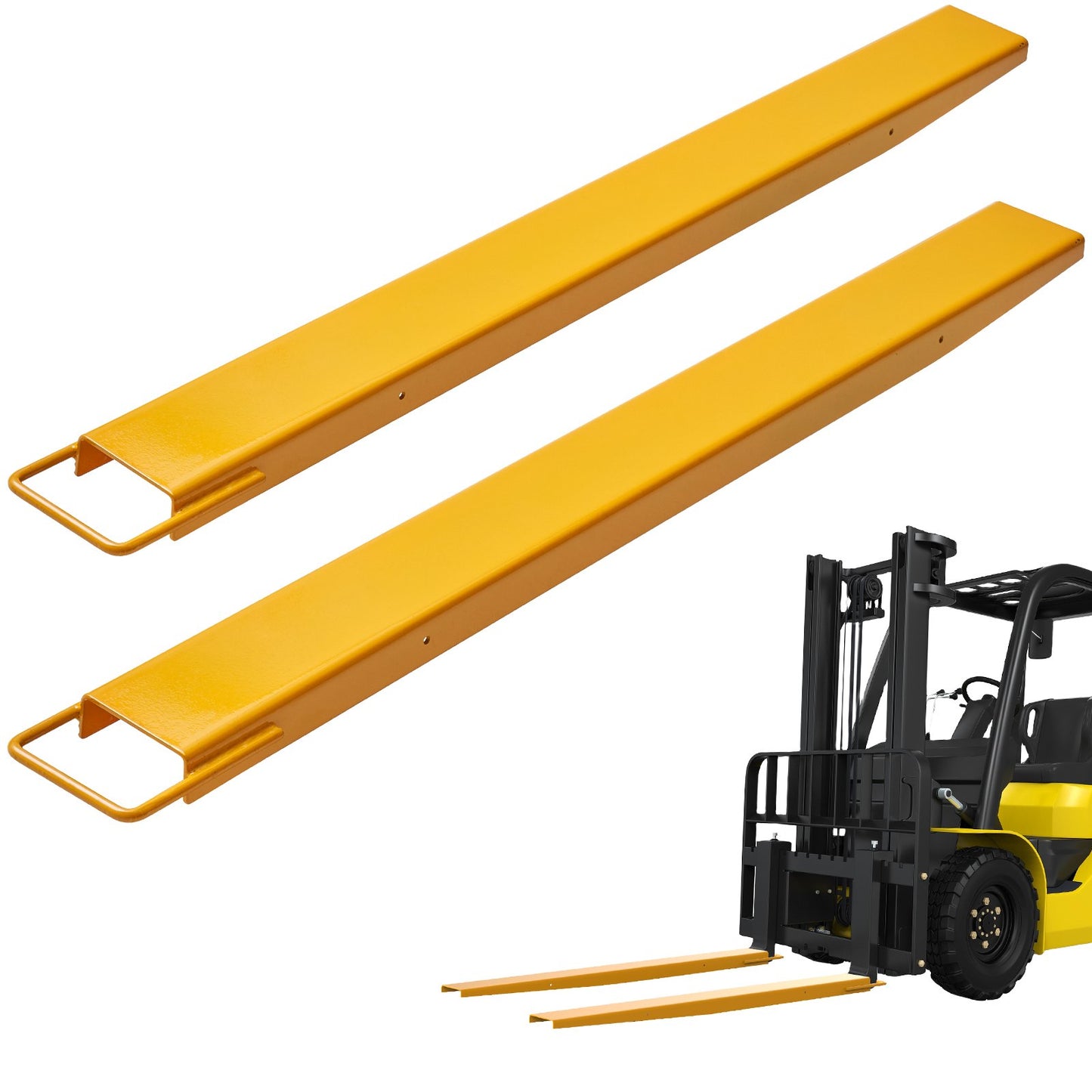 VEVOR Pallet Fork Extensions 60 Inch Length 6 Inch Width Forklift Extensions for