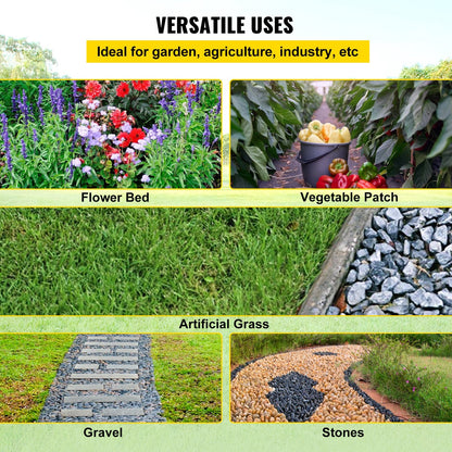 Durable 0.9 x 91.4 m Woven Weed Barrier Fabric for Gardens and Landscaping