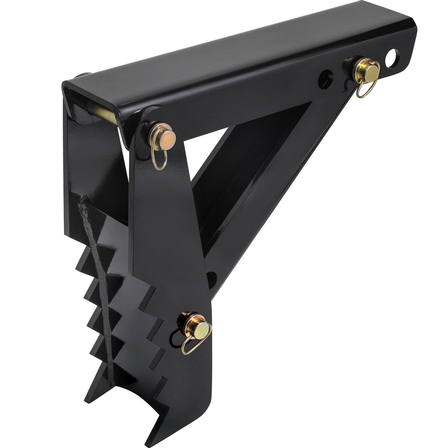 VEVOR 45.7 cm Backhoe Thumb, 12 mm Teeth Thickness Heavy Duty Excavator Thumb, Black