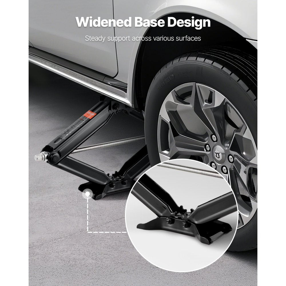 VEVOR RV Scissor Jacks 2268kg 59.5cm RV Stabilizer Leveling Scissor Jacks 2 Set