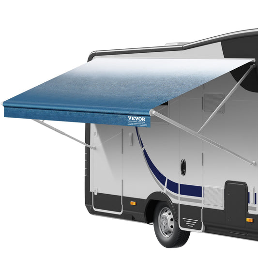 VEVOR RV Awning Fabric Replacement, 6.15m Fabric Length for 6.4m Awning, Heavy Duty