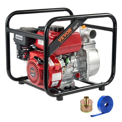 Gas-Powered 50 mm Water Transfer Pump, 7HP 4-Stroke, High Performance