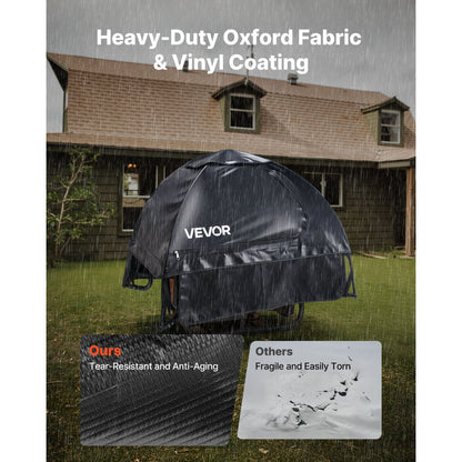 VEVOR Generator Cover Universal Generator Waterproof Cover 915x660x660 mm Black