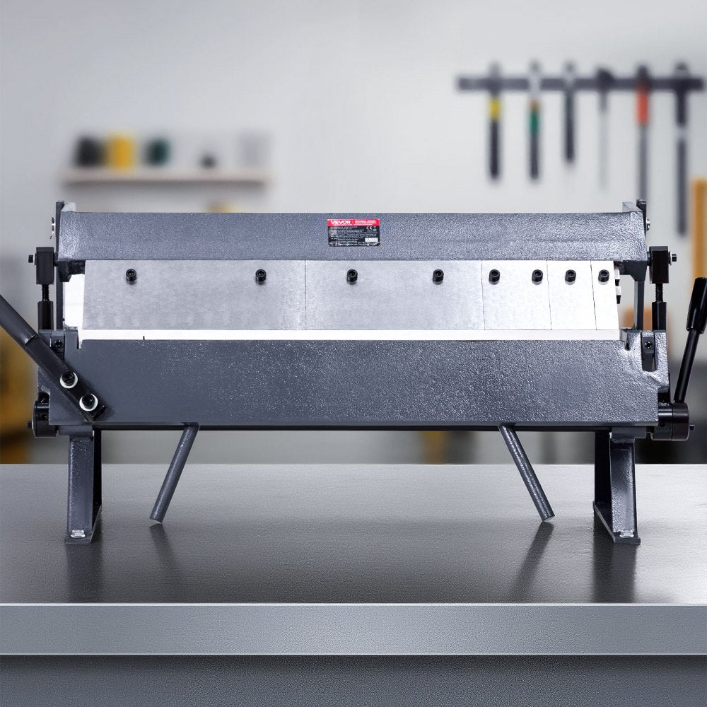 610 mm Box and Pan Brake 0-135° 16 Ga Sheet Metal Bending Brake 5 Fingers