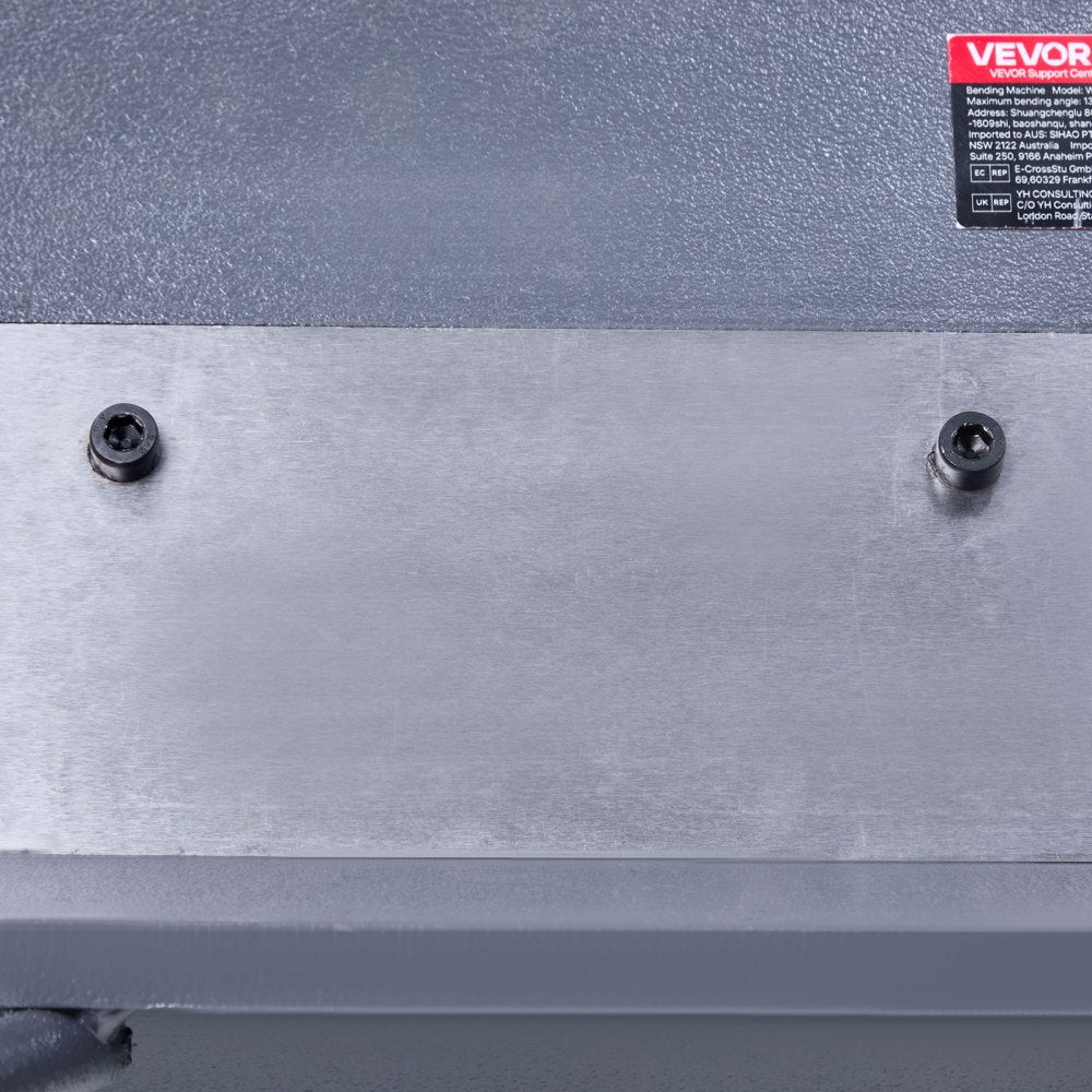 610 mm Box and Pan Brake 0-135° 16 Ga Sheet Metal Bending Brake 5 Fingers