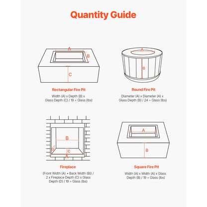 9 KG Fire Glass 12.7 mm Fireplace Glass Rocks for Fire Pit Table Copper