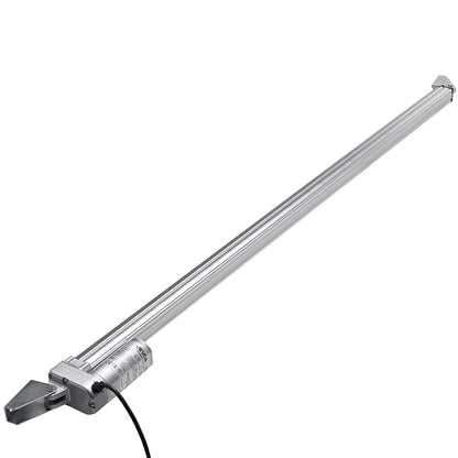 12V Linear Actuator, 1016mm Stroke IP65 Waterproof Linear Actuator, 3000N 5mm/s Motion Actuators with Mounting Bracket for Solar Trackers, Industrial Machinery, Door Opener