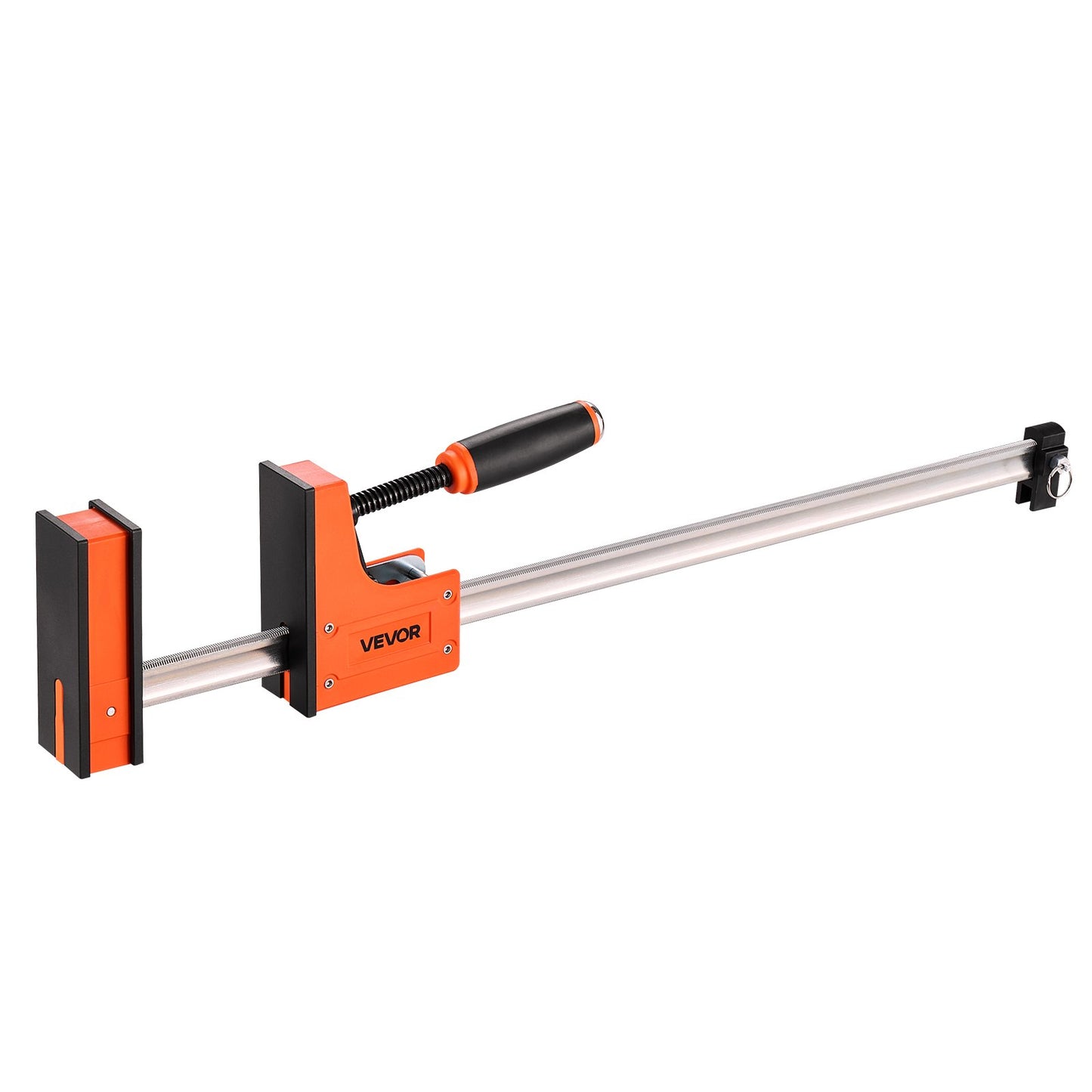 Bar Clamps for Woodworking, 2-Pack 91.4 cm Parallel Clamp Set, F-Clamp with 680 kg Load Limit, Even Pressure, High-strength Plastic and Carbon Steel, for Woodworking Metal Working, Orange