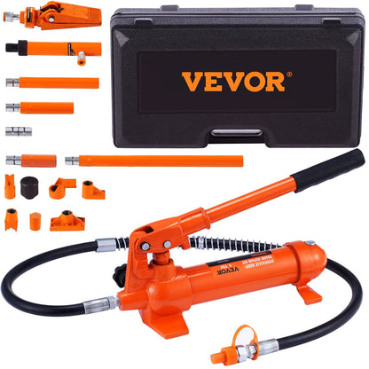 4 Ton Portable Hydraulic Jack Kit with 1.2 m Hose for Auto Body Repair