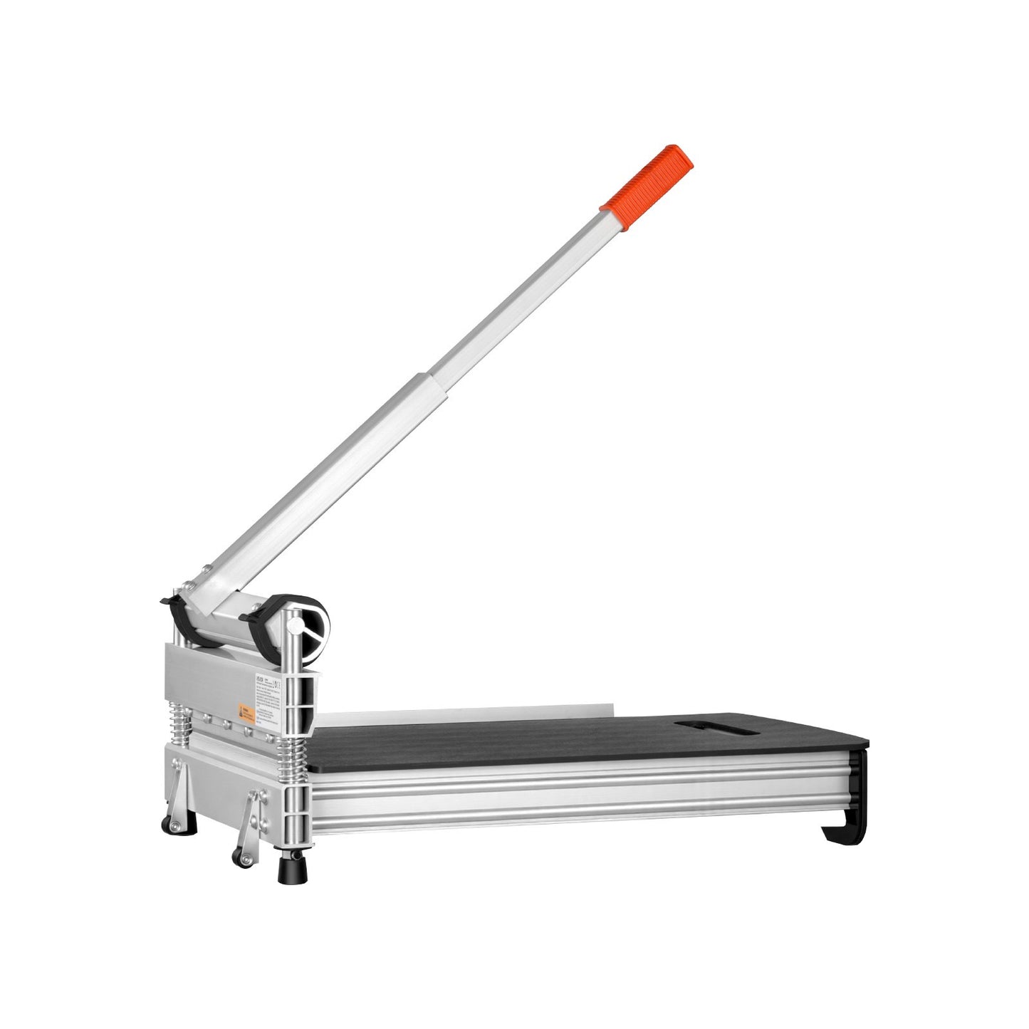 330mm Vinyl Floor Cutter, 12mm Thick Laminate Flooring Cutter with 15°/30°/45° Adjustable Angle Settings, Flexible Wheels, Telescoping Handle, Cuts Certain Engineered Wood, LVT,VCT,SPC,LVP,WPC