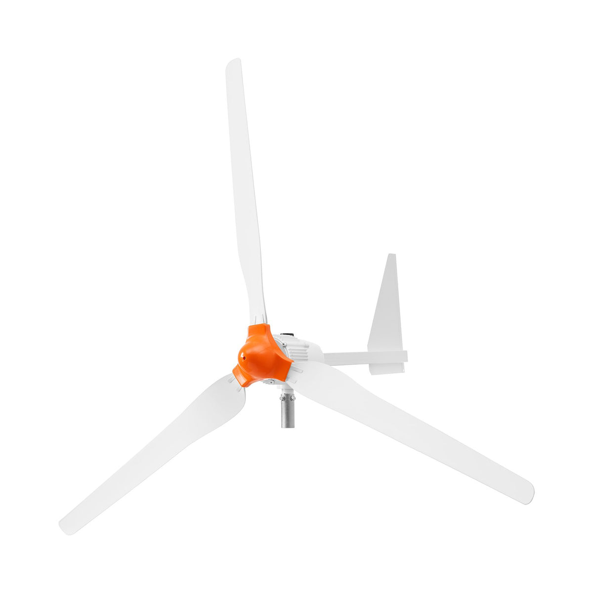 1500W 24V Wind Turbine Generator, 3-Blade Wind Turbine Kit with Wind/Solar Hybrid Controller, Efficient 3-Phase AC Permanent Wind Power Generator for RV Boat Home Farm (Tower Pole Not Included)