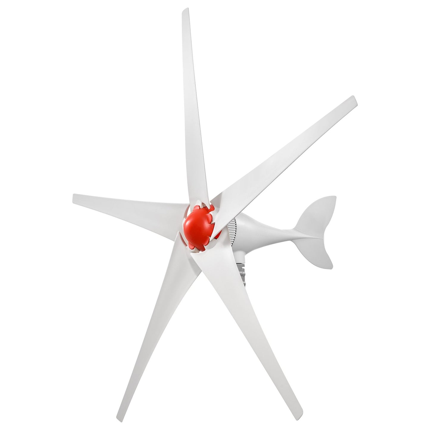 800W 12V Wind Turbine Generator, 5-Blade Wind Turbine Kit with MPPT Controller, High-Efficiency 3-Phase AC Permanent Wind Power Generator for RVs, Boats, Home, Farm (Tower Pole Not Included)