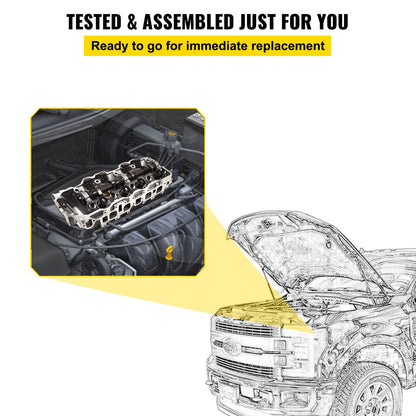 VEVOR Cylinder Head Fit For Toyota 4 Runner 185-95 Fit Toyota Pickup 85-95 2.4L