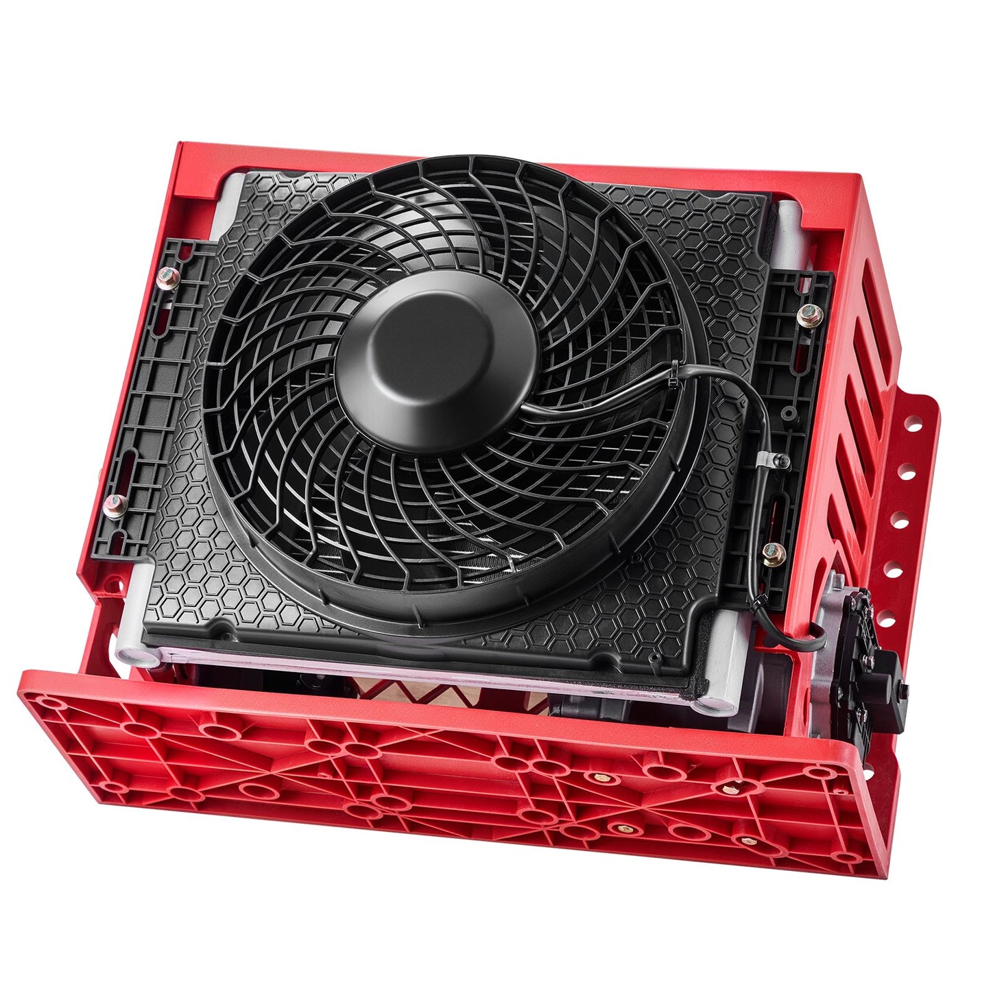 Truck Air Conditioner, 12V 10000 BTU Mini Split AC Unit, 400 m³/h Airflow Cab Air Conditioner, Quiet A/C Unit Fast Cooling for Semi Truck, Camper, Construction Vehicle, Crane, Tractor, Excavator
