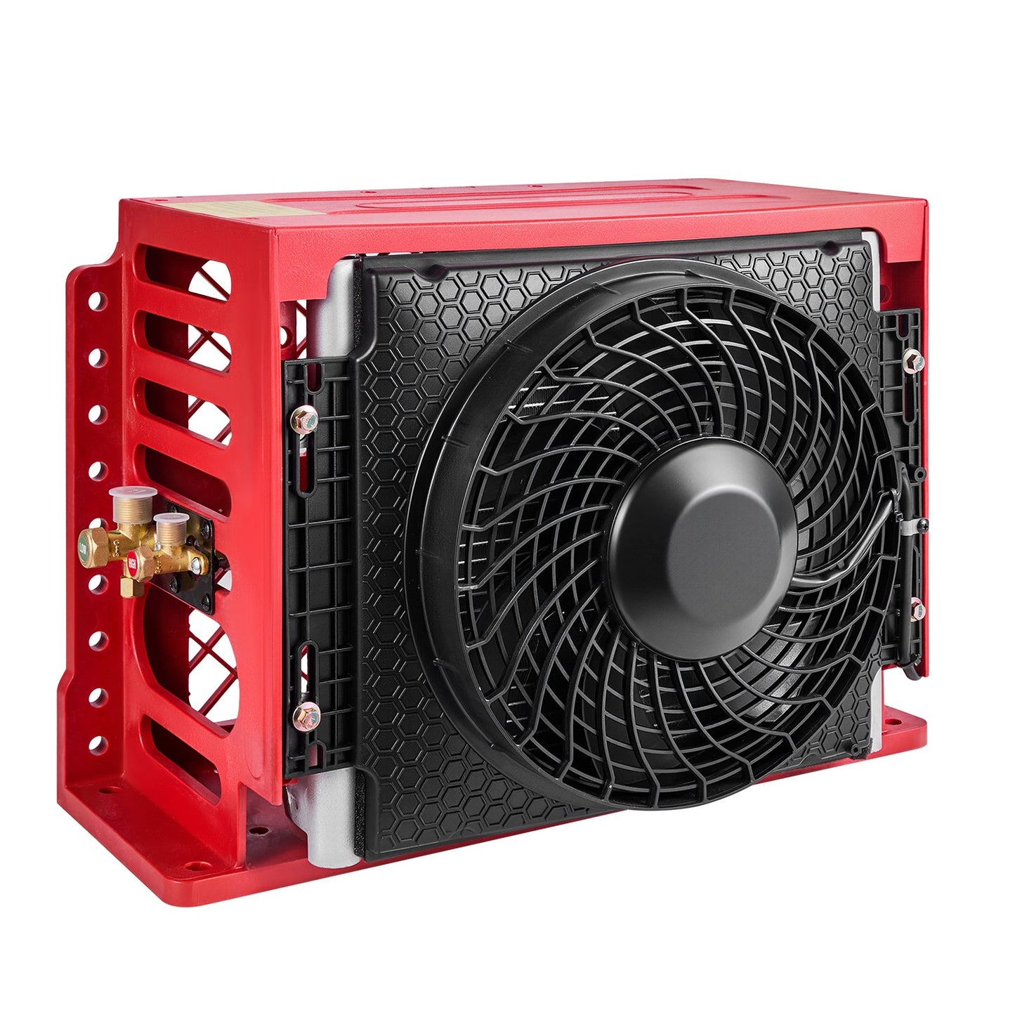 Truck Air Conditioner, 12V 10000 BTU Mini Split AC Unit, 400 m³/h Airflow Cab Air Conditioner, Quiet A/C Unit Fast Cooling for Semi Truck, Camper, Construction Vehicle, Crane, Tractor, Excavator